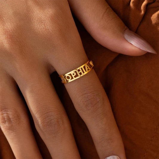 Women’s Custom Roman Numeral Ring