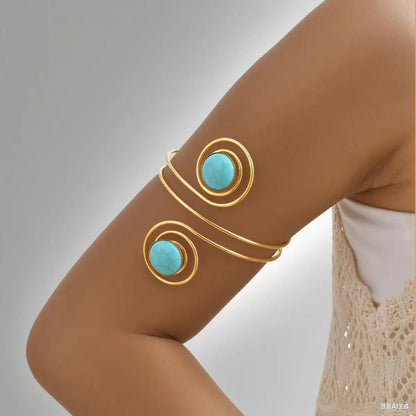 Women’s Gold Plated Upper Arm Cuff”