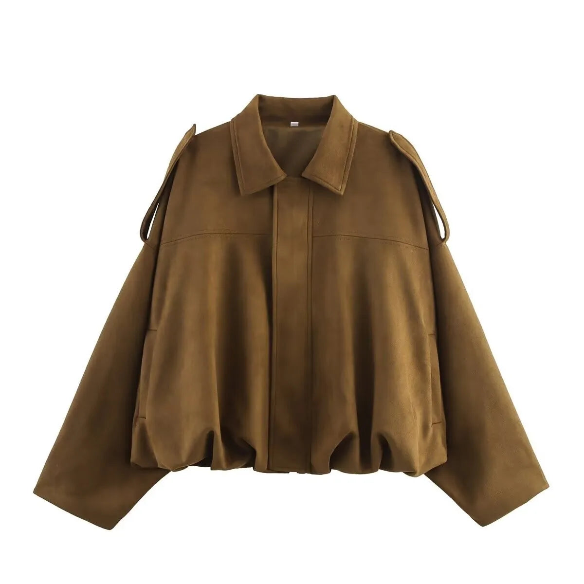 Women’s Suede Bomber Jacket