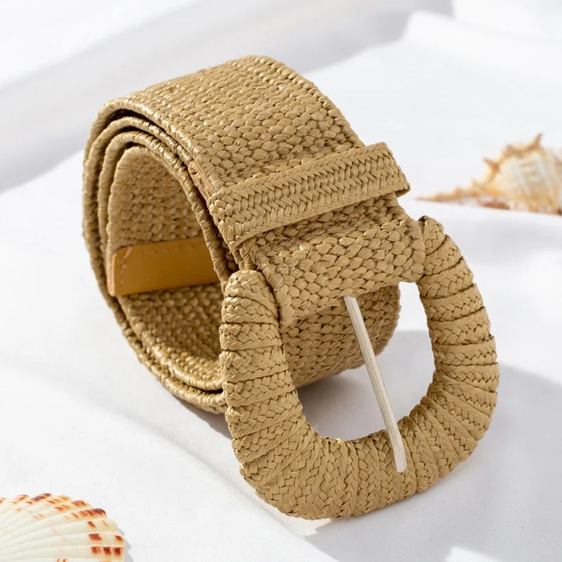 100cm Women’s Braided Woven Belt