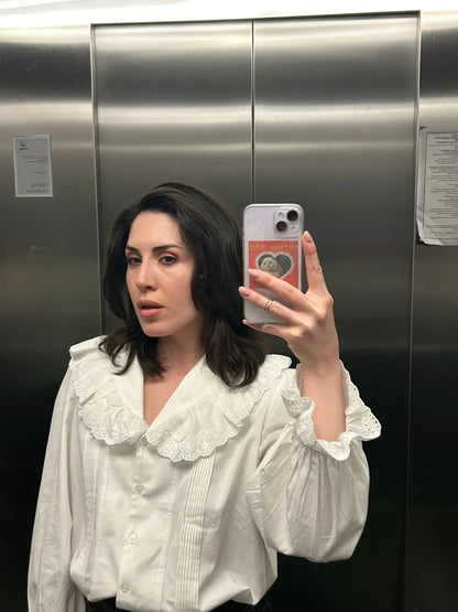 Women Blouse Female Shirt Summer Womens Blouses Spring Maxi Blusas Casual Elegant Vintage Long Sleeve Cotton Oversize Loose