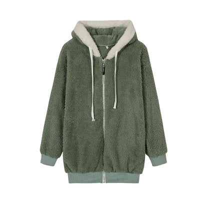 Women’s Plush Hooded Jacket