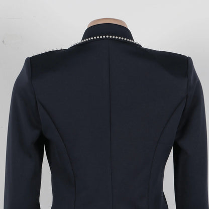 Women’s Two-Piece Pant Set – Y2K Blazer & High-Waist Slim Pants