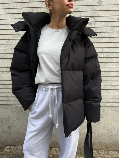 Women’s Hooded Winter Puffer Coat