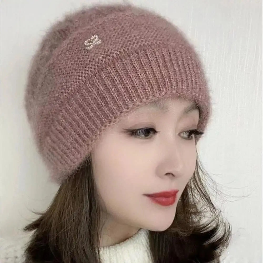 Women’s Winter Double-Layer Knit Hat