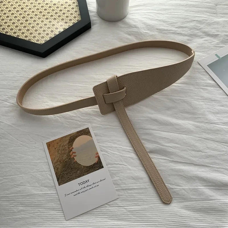 Women’s Designer PU Leather Waist Belt