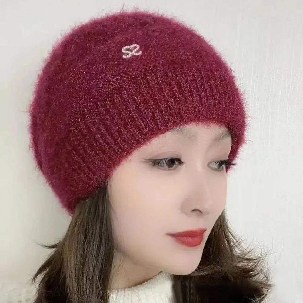 Women’s Winter Double-Layer Knit Hat