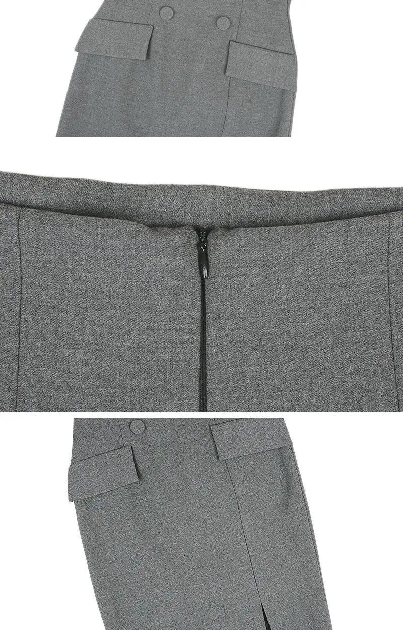 Women’s A-Line Slim Skirt – Korean Casual Style