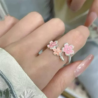 Women’s Pink Flower Fashion Ring