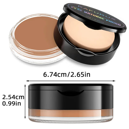 Matte Foundation Cream with Puff