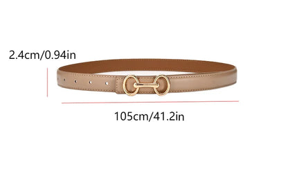 Women’s Leather Belt – 2.4 cm
