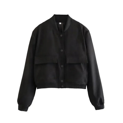 Women’s White Bomber Jacket