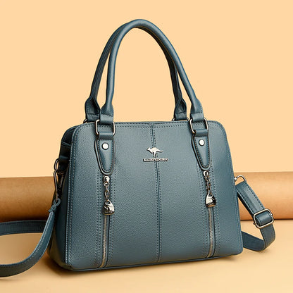 Women’s Luxury Leather Tote – Designer Large Shoulder Bag