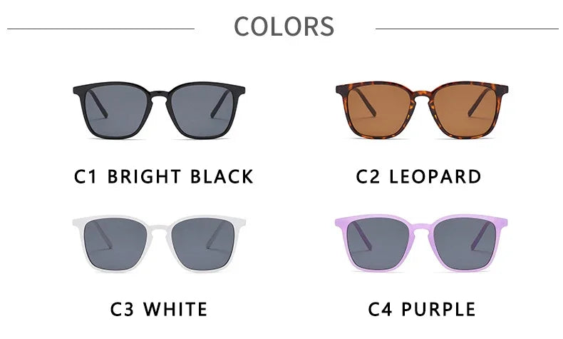 Women’s Vintage Square Sunglasses