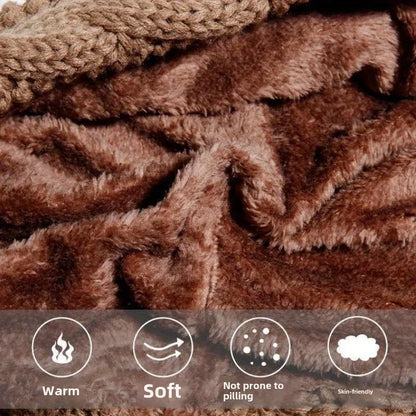 Women’s Winter Hat & Scarf Knit Combo