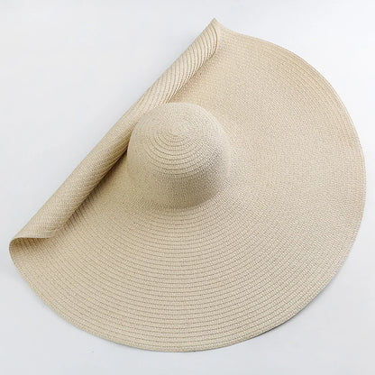 Women’s Oversized UV Protection Straw Hat