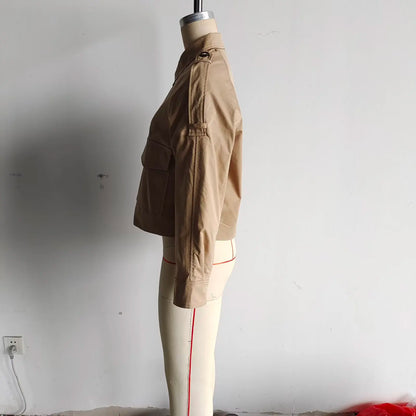 Women’s Turn-Down Collar Jacket