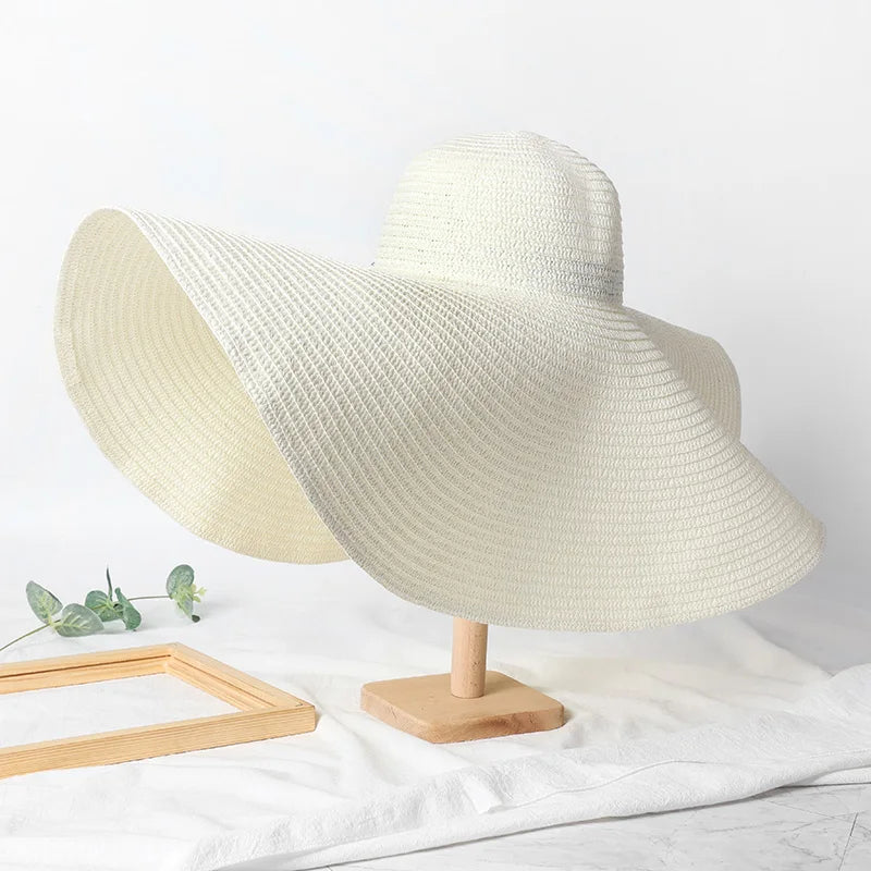 Women’s Oversized UV Protection Straw Hat