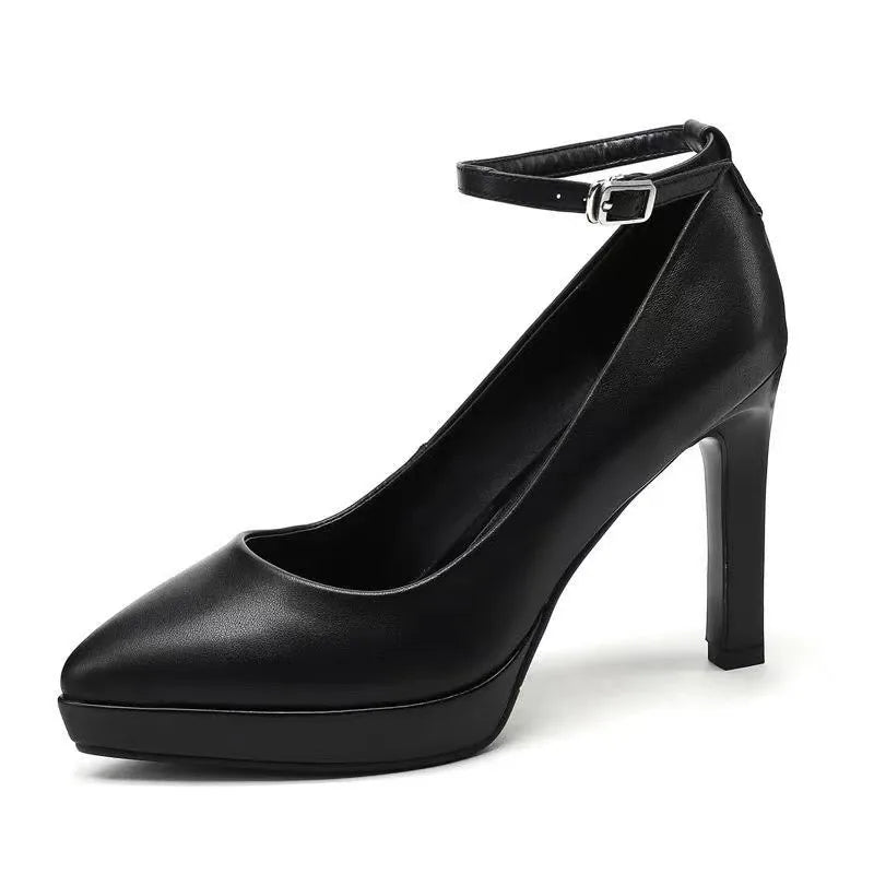 Women’s White Platform Stiletto Heels