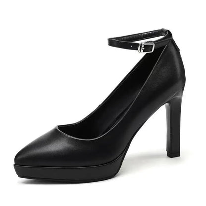 Women’s White Platform Stiletto Heels