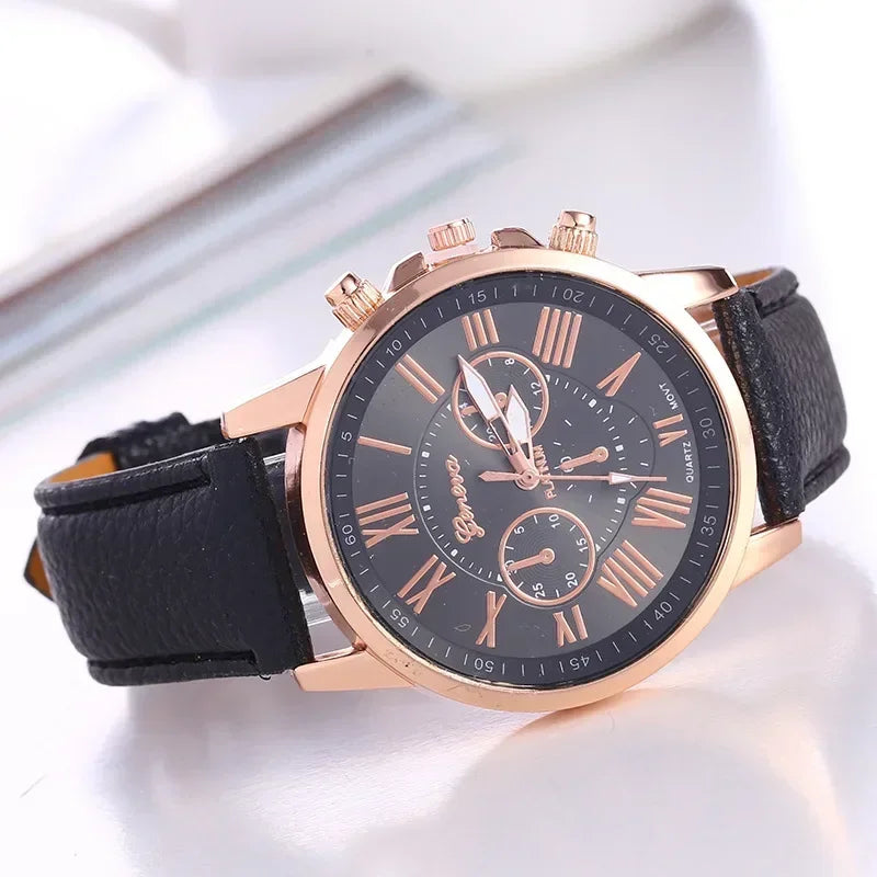 Women’s Luxury Leather Quartz Watch
