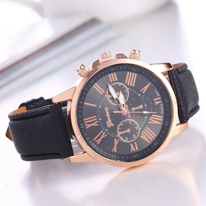 Women’s Luxury Leather Quartz Watch