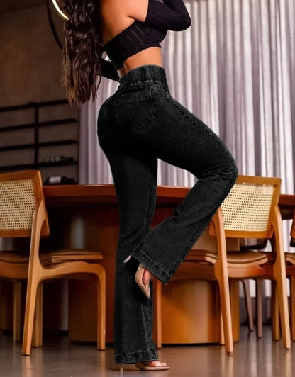 Women’s High-Waist Casual Jeans