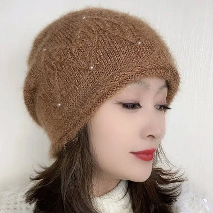 Women’s Winter Double-Layer Knit Hat