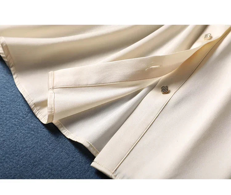 New arrived blouses for women Fashion elegan embroidery ladies shirts Button-Down Tops