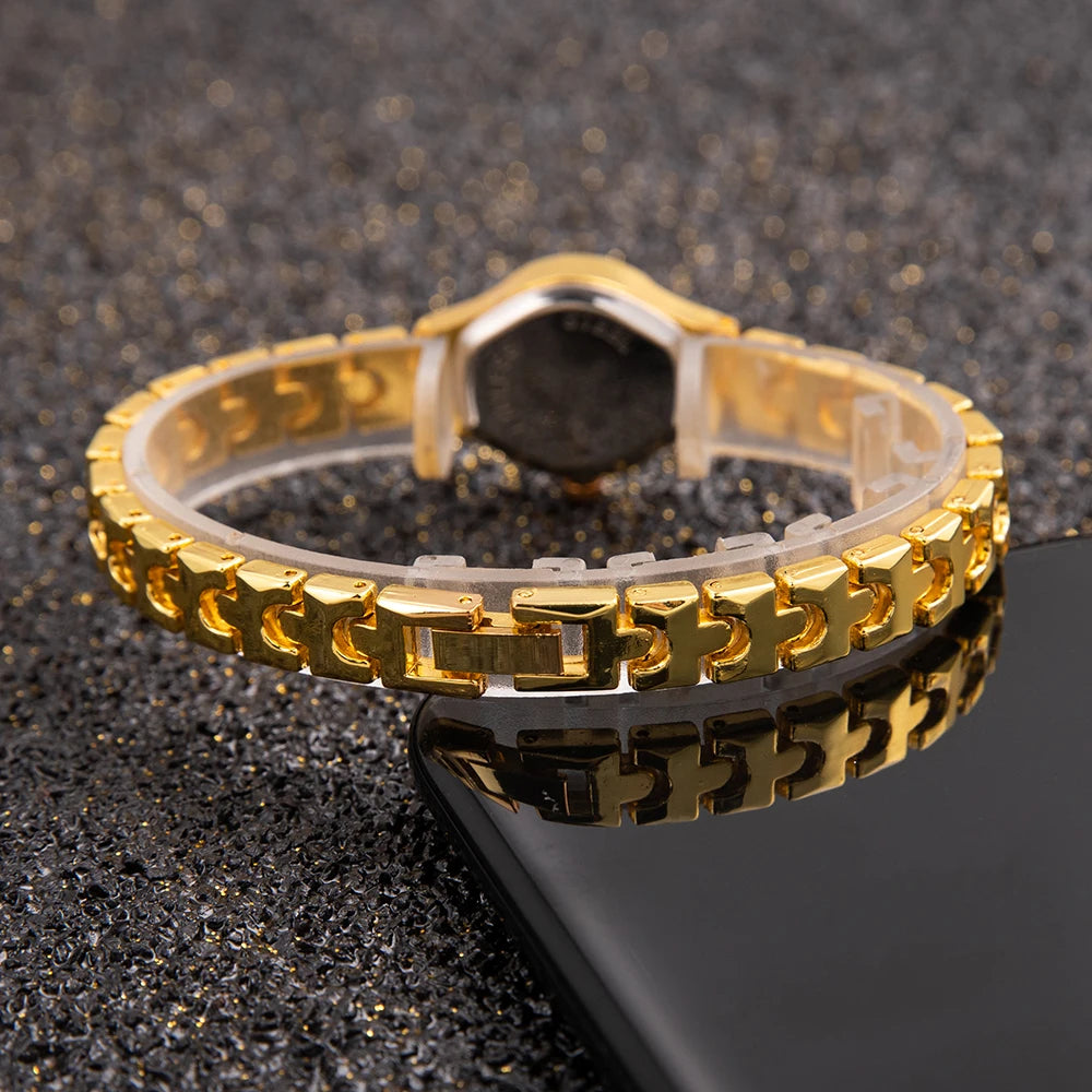 Women’s Luxury Gold Quartz Watch