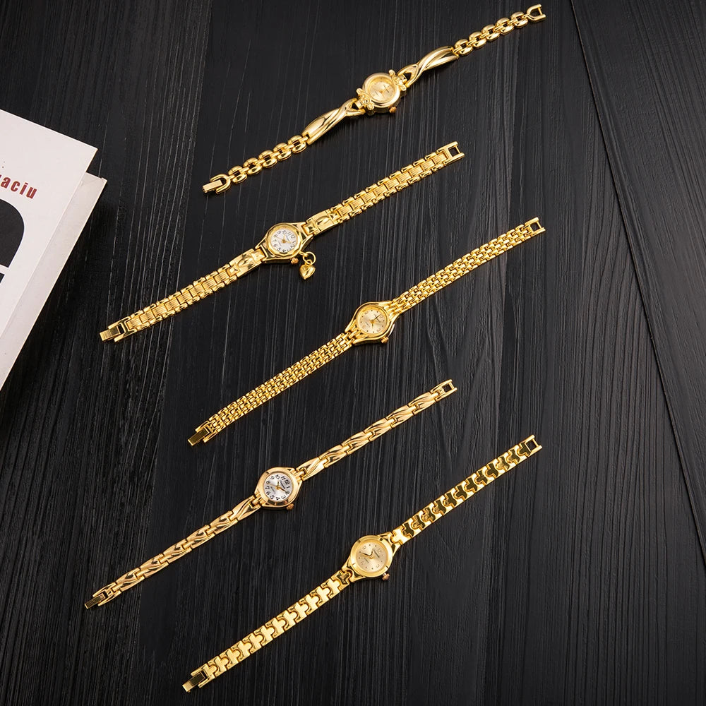 Women’s Luxury Gold Quartz Watch