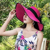 Women’s Foldable Straw Sun Hat