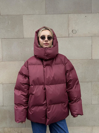 Women’s Hooded Winter Puffer Coat