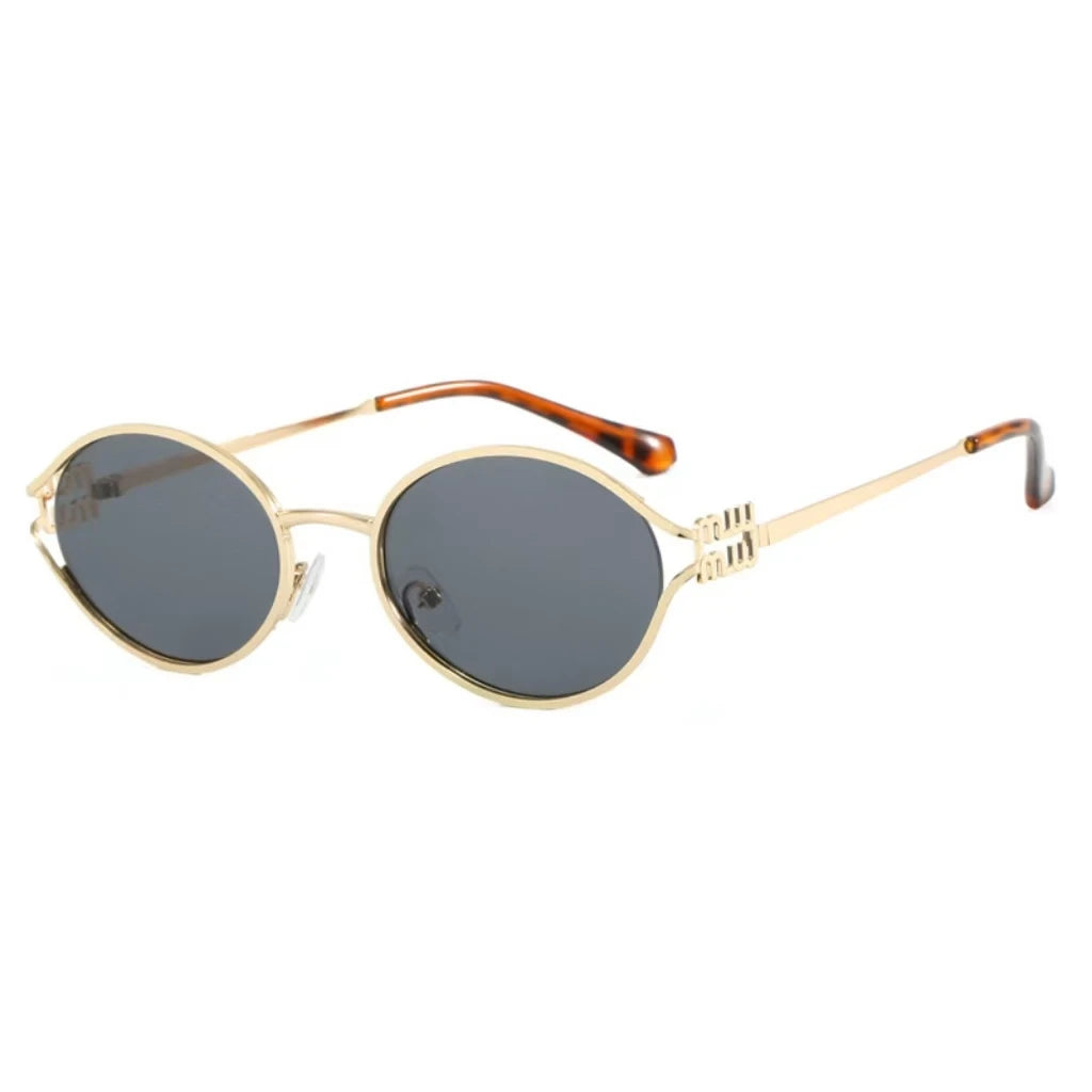 Unisex Designer Metal Sunglasses