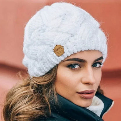 Women’s Winter Knitted Korea Beanie