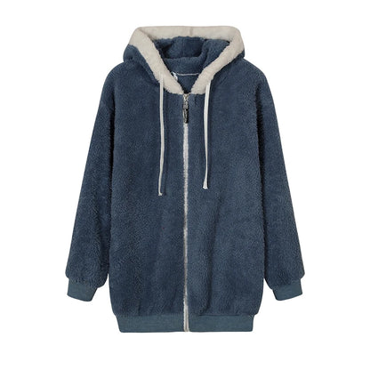 Women’s Plush Hooded Jacket