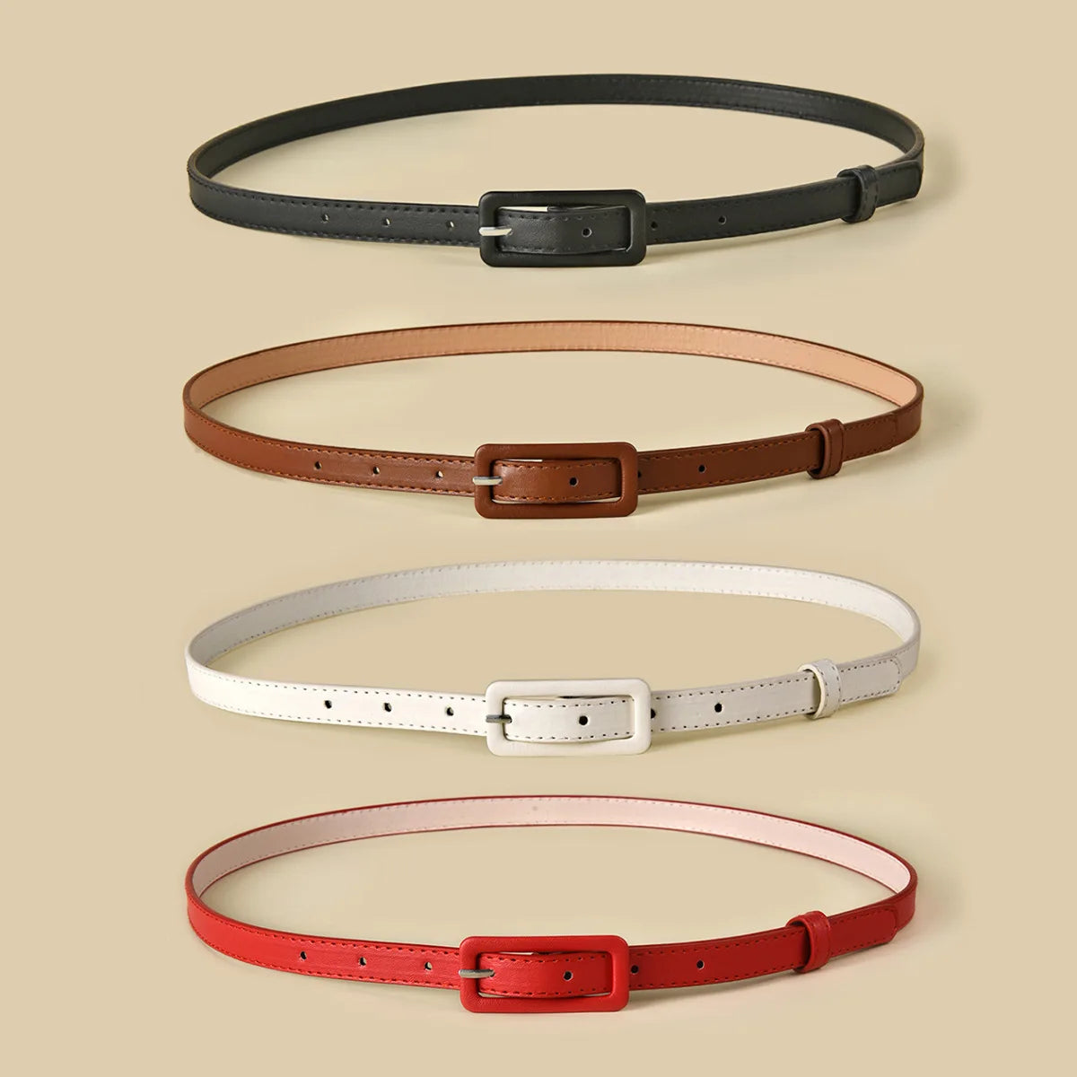 Women’s Thin Elastic Belt