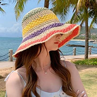 Women’s Foldable Straw Sun Hat