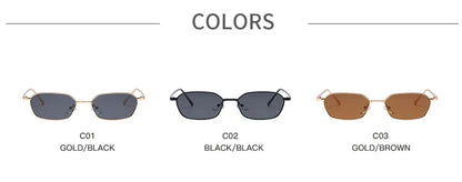 Women’s Small Square Designer Sunglasses