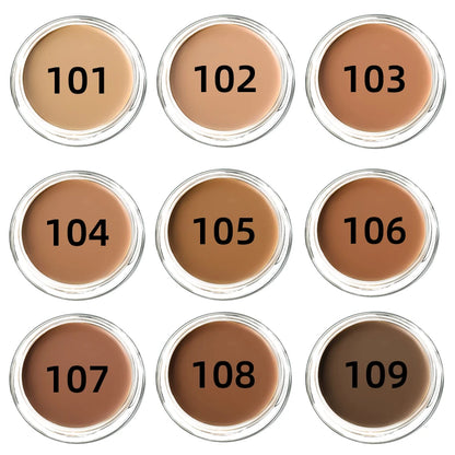 Matte Foundation Cream with Puff