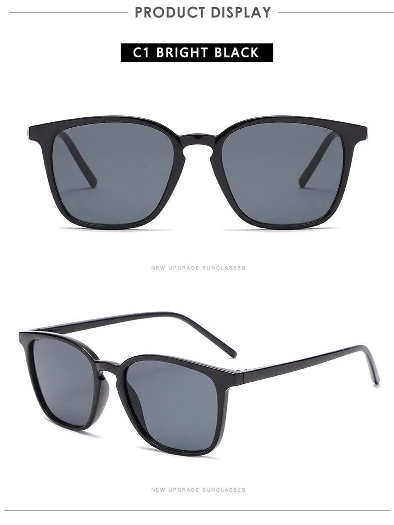 Women’s Vintage Square Sunglasses
