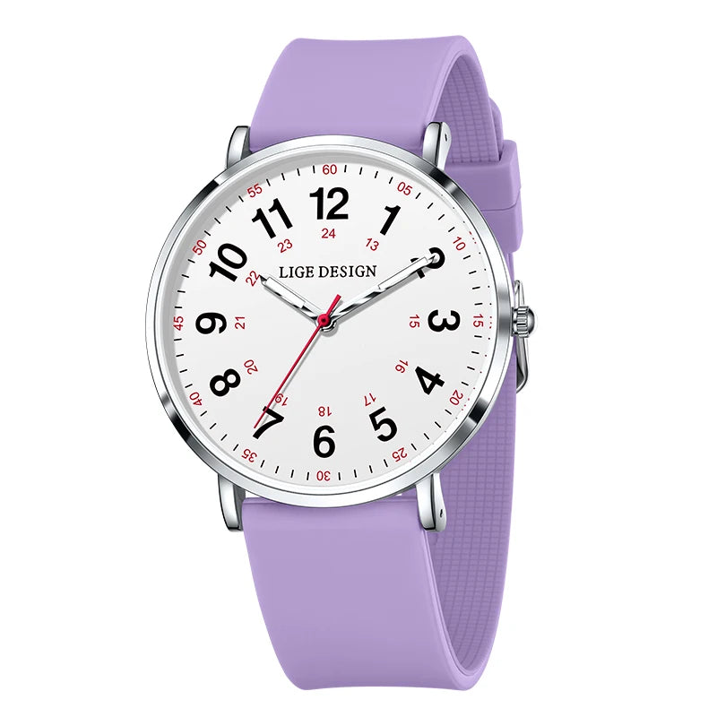 LIGE Women’s Waterproof Quartz Watch