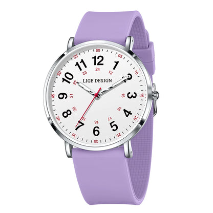 LIGE Women’s Waterproof Quartz Watch
