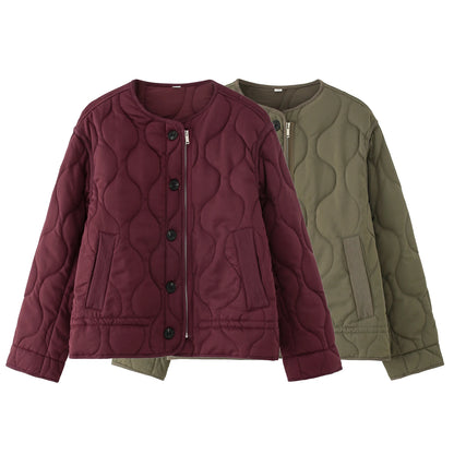 Autumn Women’s Loose O-Neck Jacket