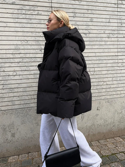 Women’s Hooded Winter Puffer Coat
