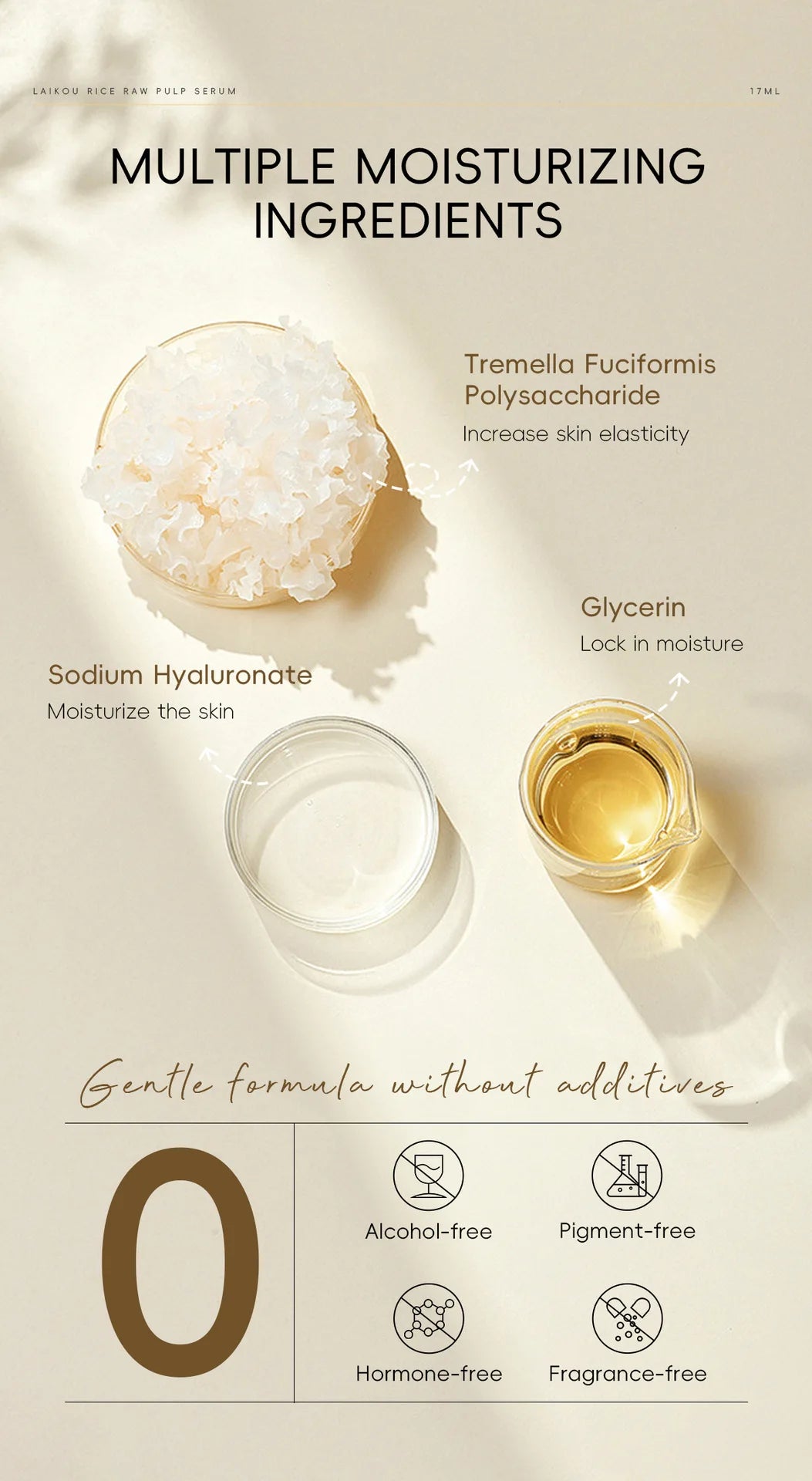 17ml White Rice Face Serum